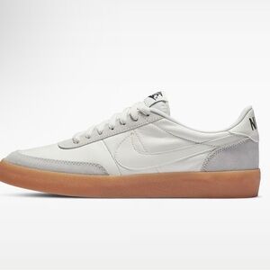 Nike Killshot 2 Leather
Cream and Gray Sneakers with Gum Sole
